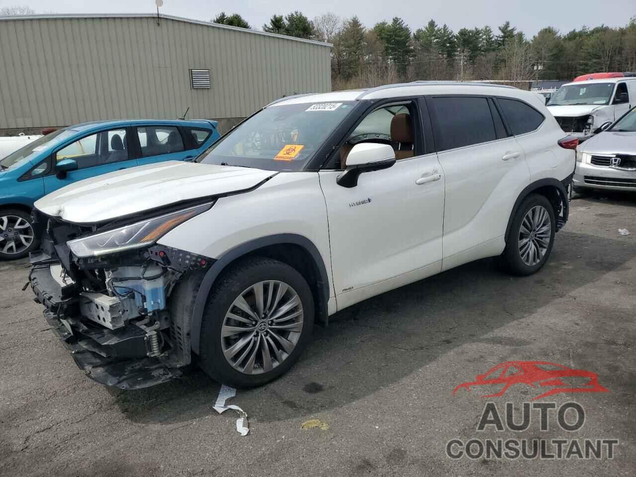 TOYOTA HIGHLANDER 2021 - 5TDEBRCH2MS014779