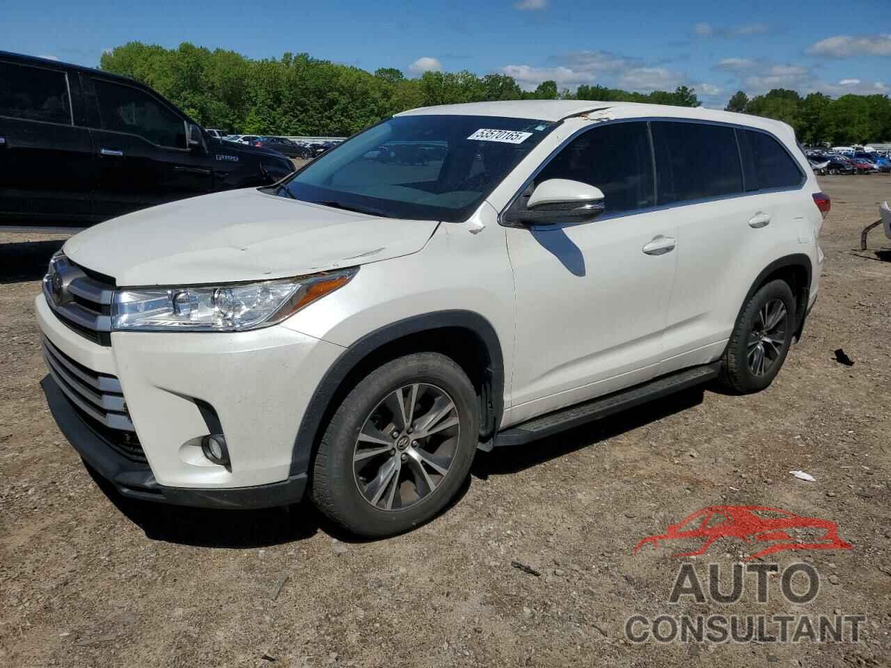 TOYOTA HIGHLANDER 2018 - 5TDZZRFH5JS259340