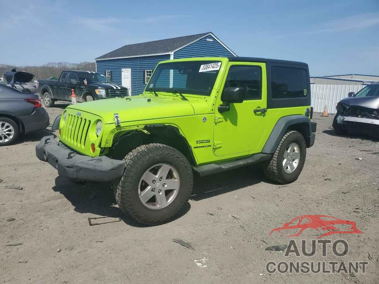JEEP WRANGLER 2012 - 1C4AJWAG1CL262838