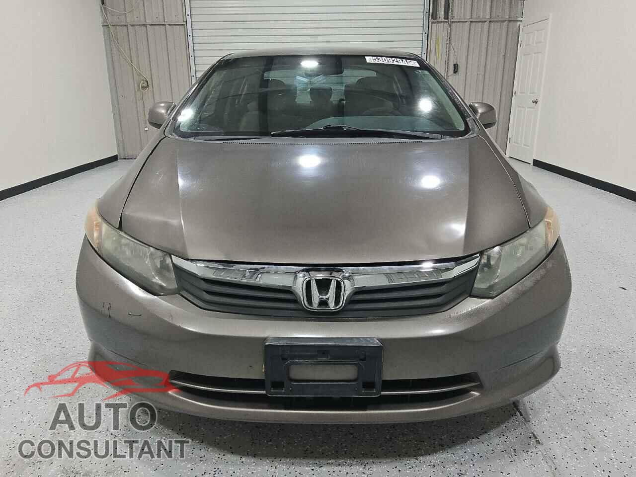 HONDA CIVIC 2012 - 19XFB2F52CE028493