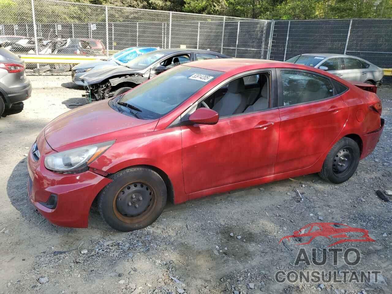 HYUNDAI ACCENT 2013 - KMHCT4AE1DU310643