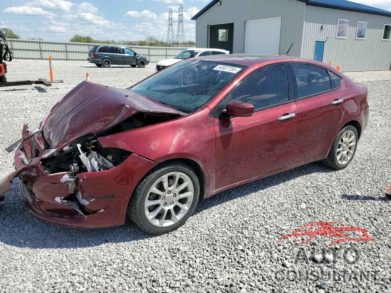 DODGE DART 2015 - 1C3CDFCBXFD242012