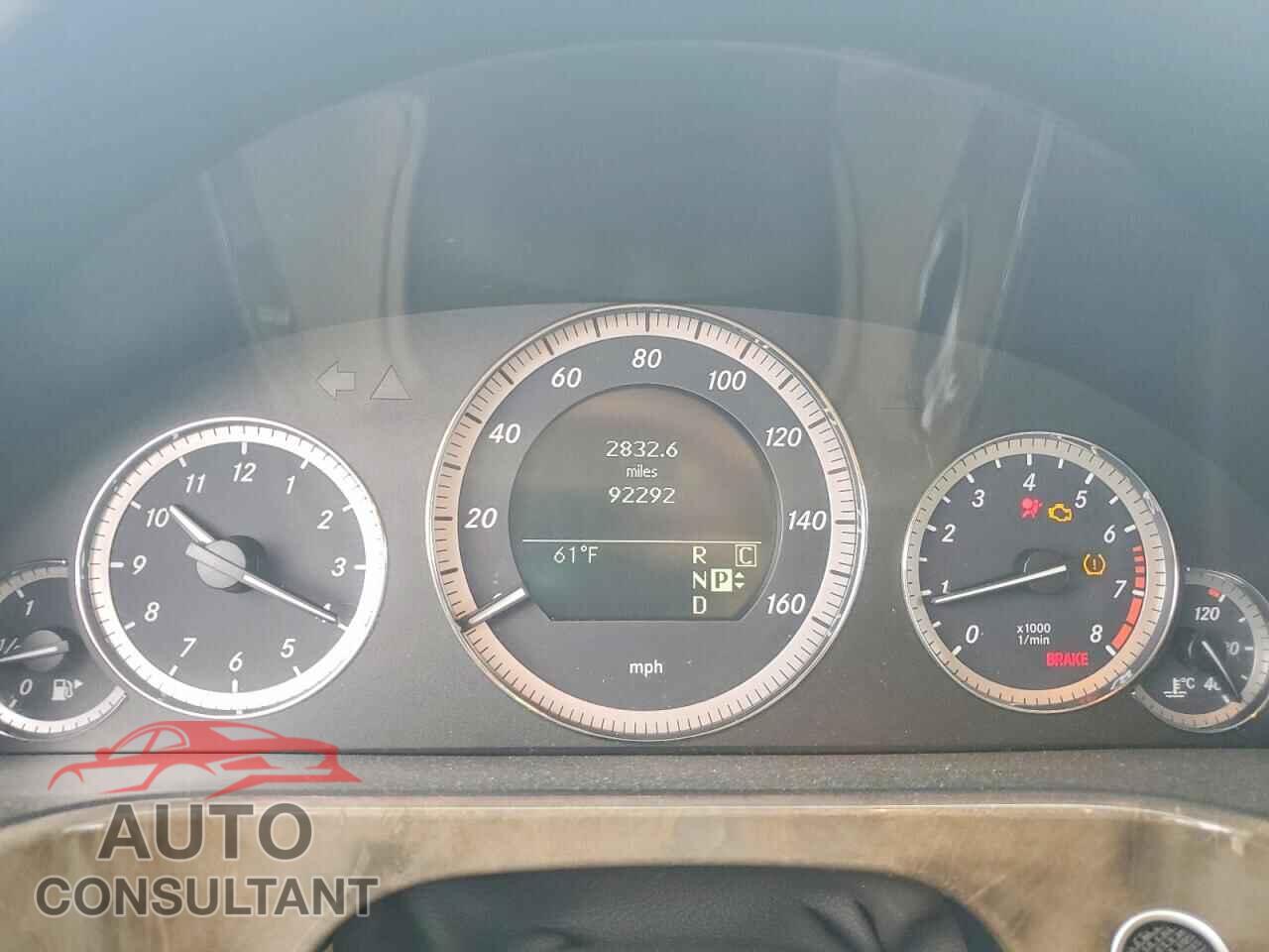 MERCEDES-BENZ E-CLASS 2010 - WDDHF8HB0AA091097