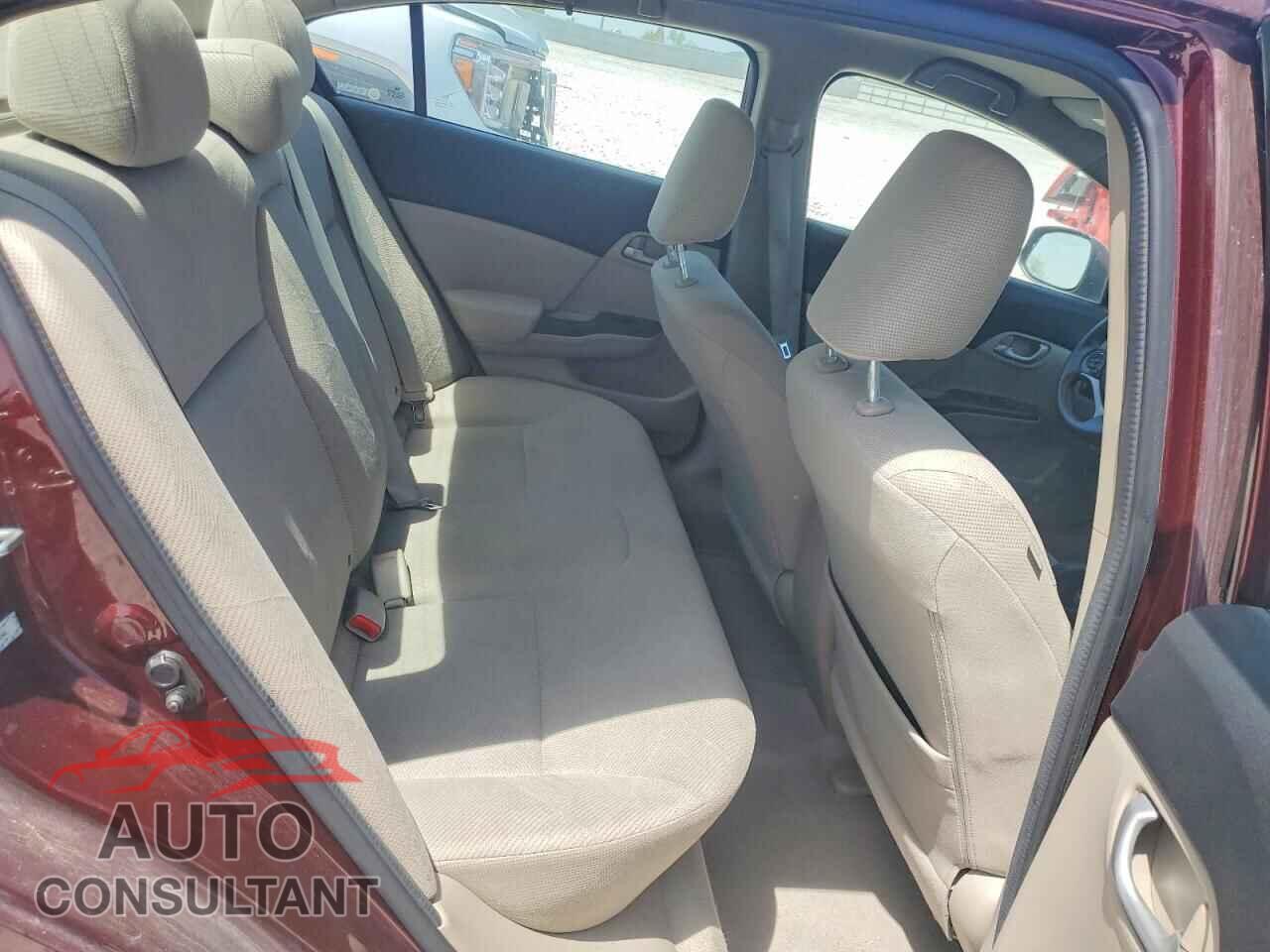 HONDA CIVIC 2012 - 19XFB2F52CE092565