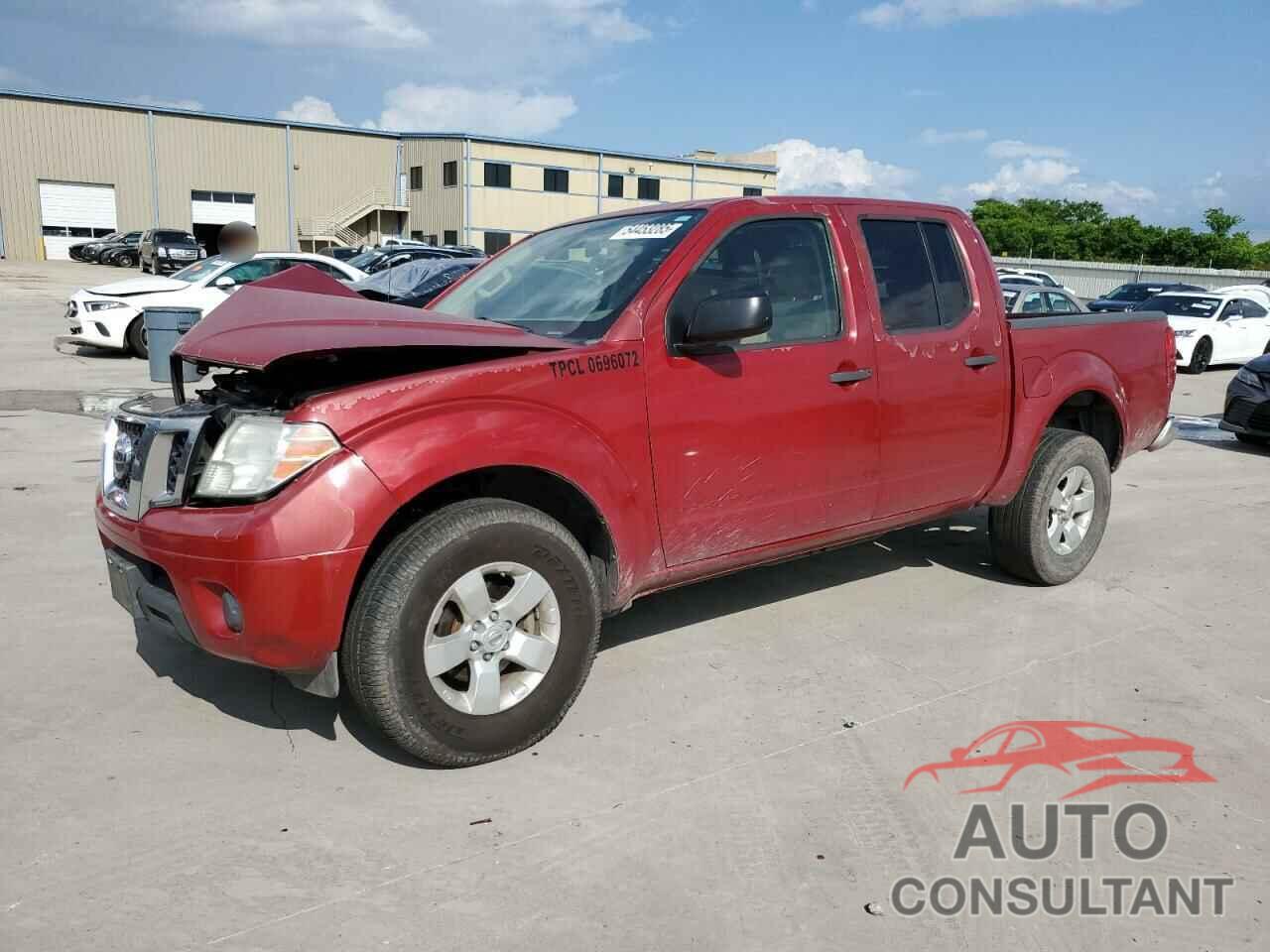 NISSAN FRONTIER 2012 - 1N6AD0ERXCC465045