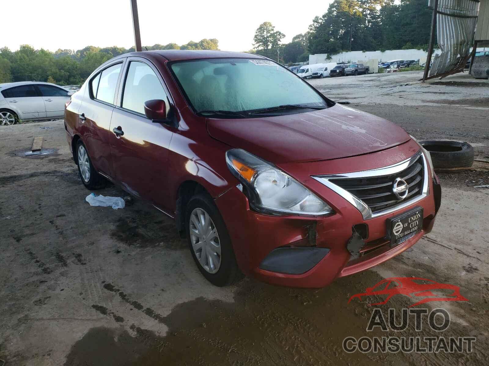 NISSAN VERSA 2016 - 3N1CN7AP5GL825633