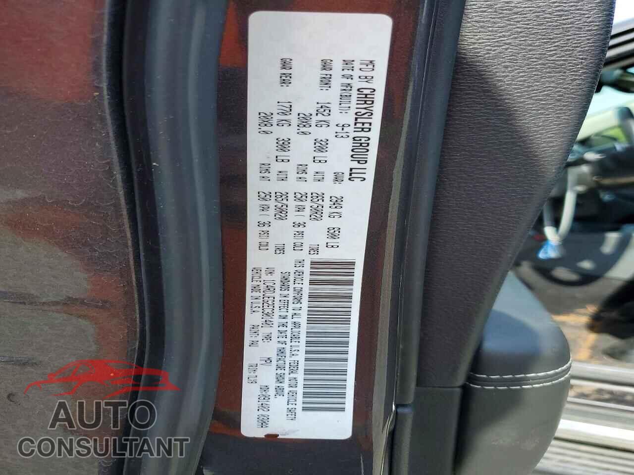 DODGE DURANGO 2014 - 1C4RDJEG2EC301401