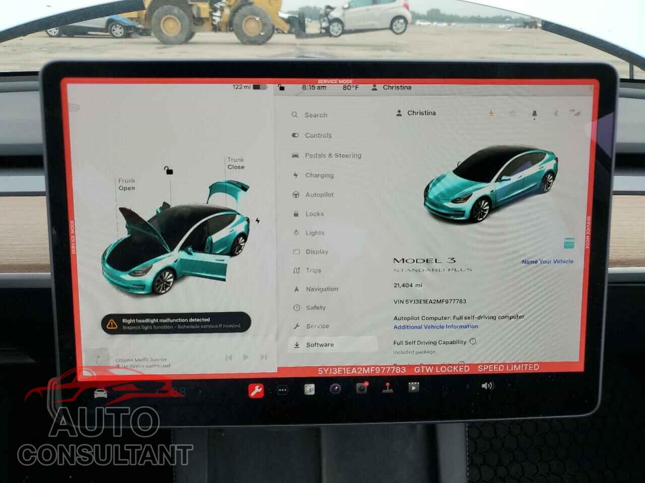 TESLA MODEL 3 2021 - 5YJ3E1EA2MF977783