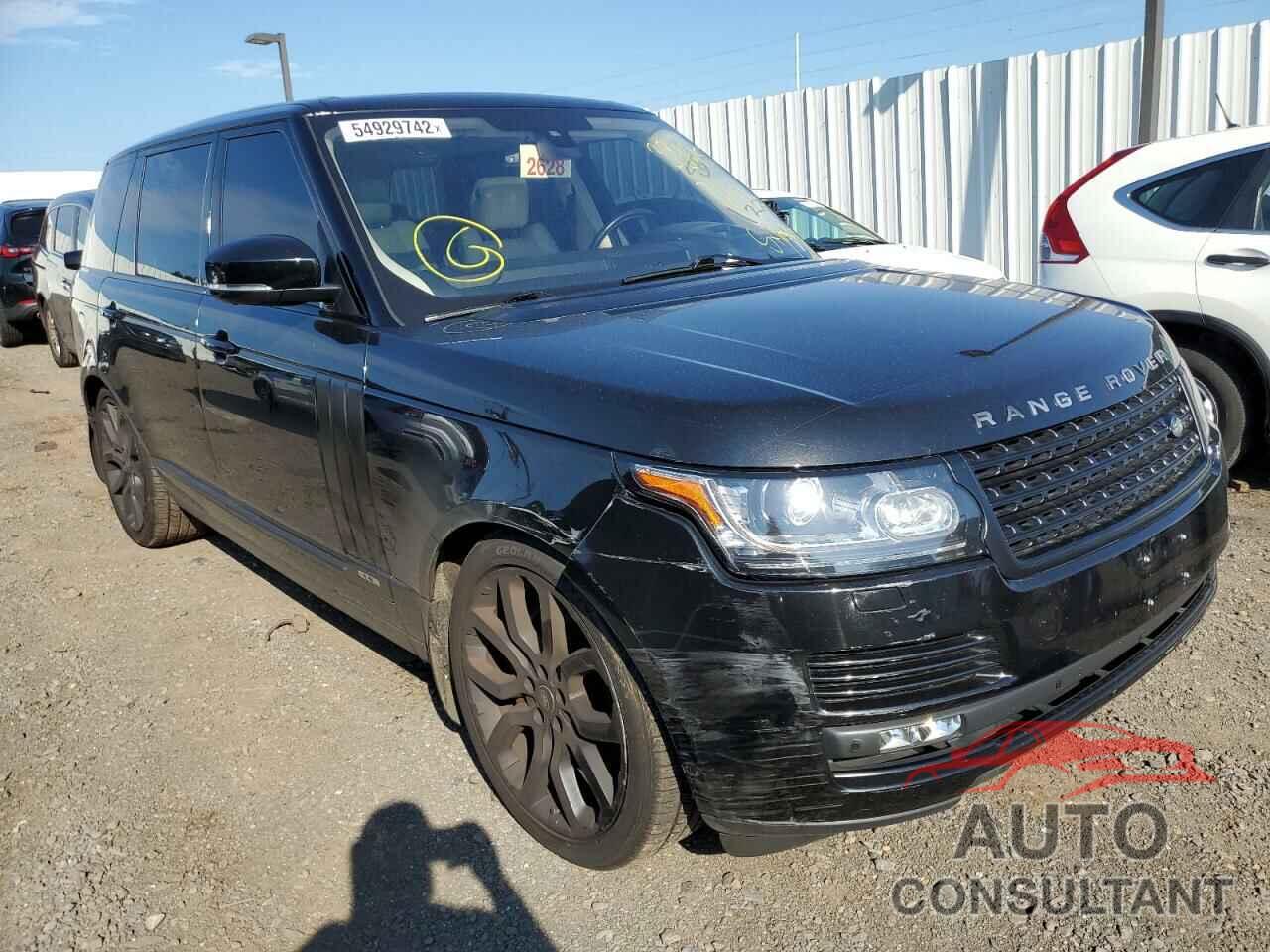 LAND ROVER RANGEROVER 2016 - SALGS3EF8GA252163