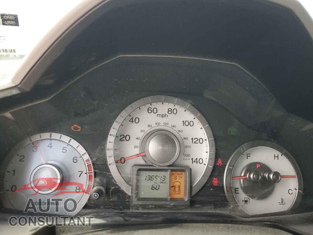 HONDA PILOT 2011 - 5FNYF3H69BB053487