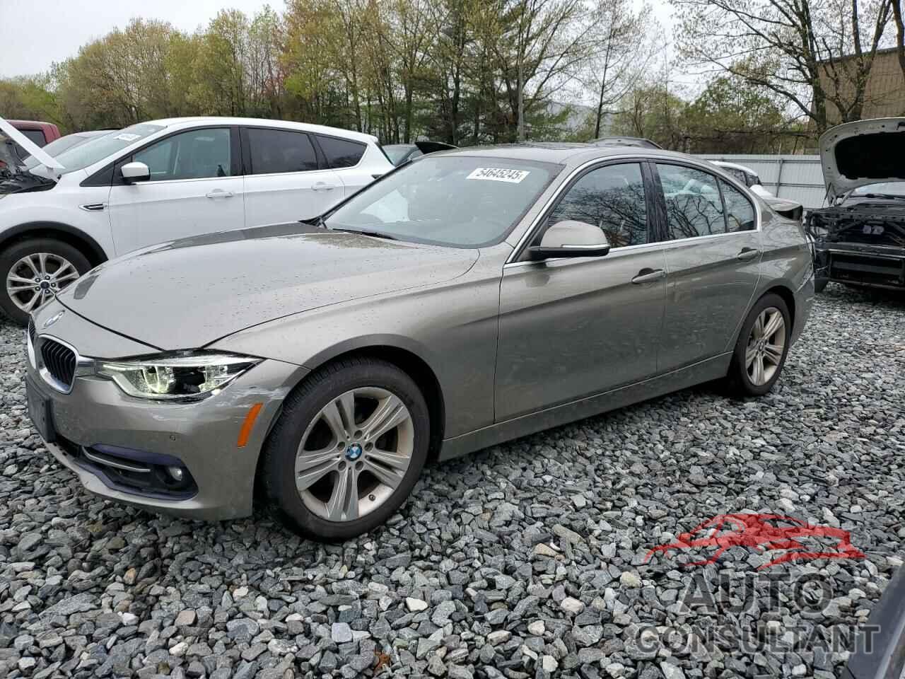 BMW 3 SERIES 2017 - WBA8D9G50HNU59764