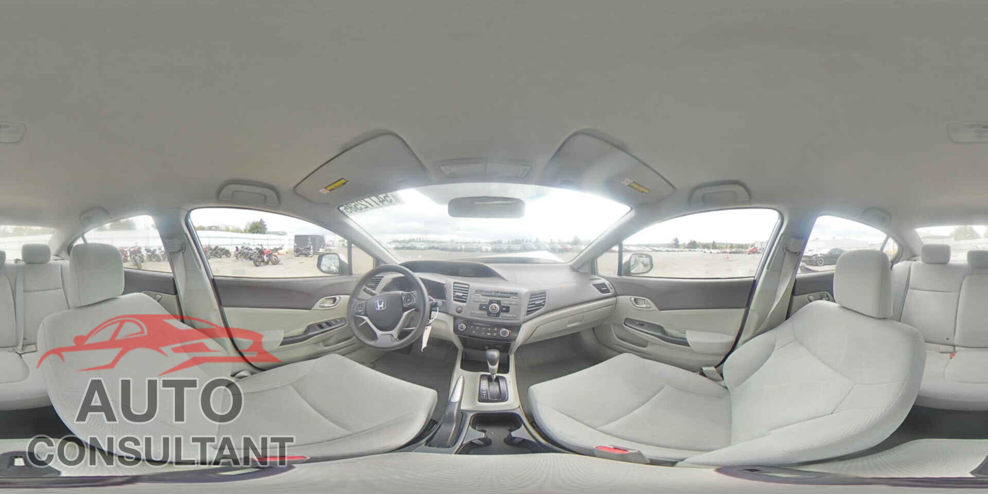 HONDA CIVIC 2012 - 19XFB2F59CE386965