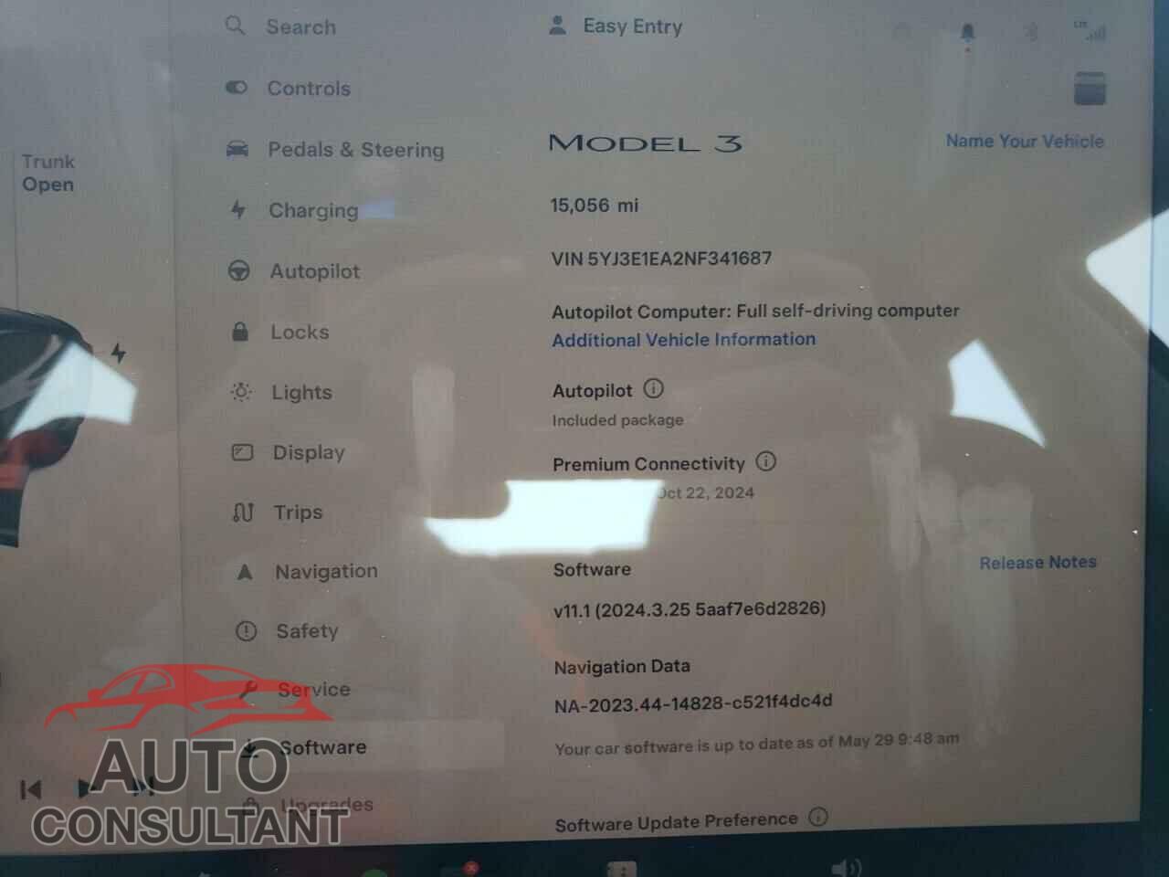 TESLA MODEL 3 2022 - 5YJ3E1EA2NF341687