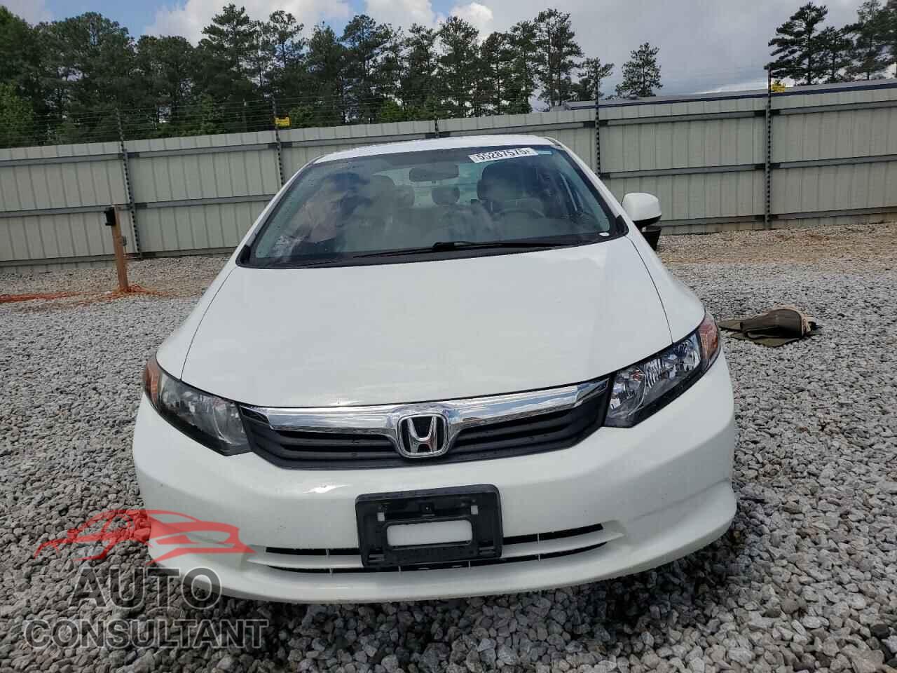 HONDA CIVIC 2012 - 19XFB2F52CE389836