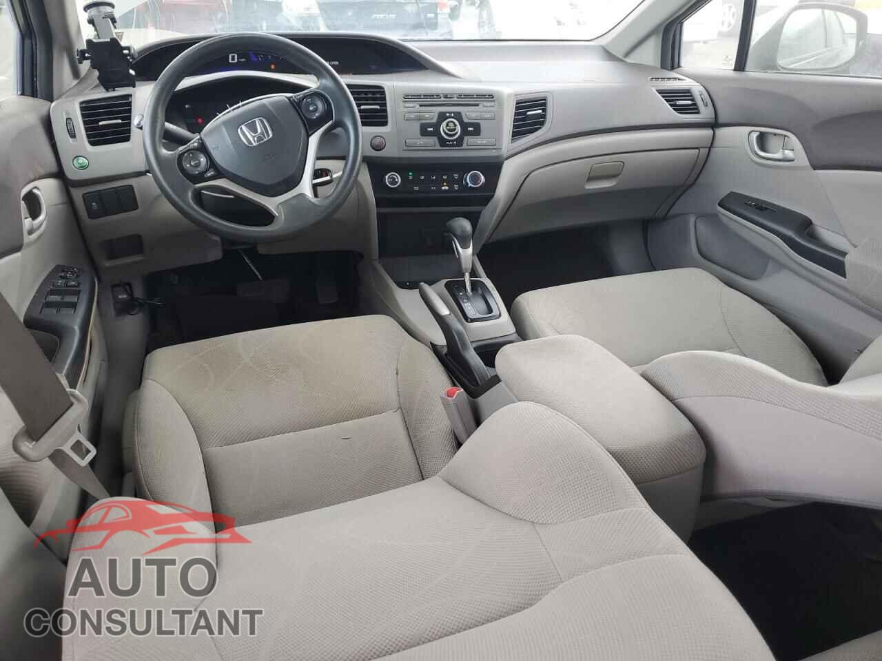 HONDA CIVIC 2012 - 19XFB2F55CE387286
