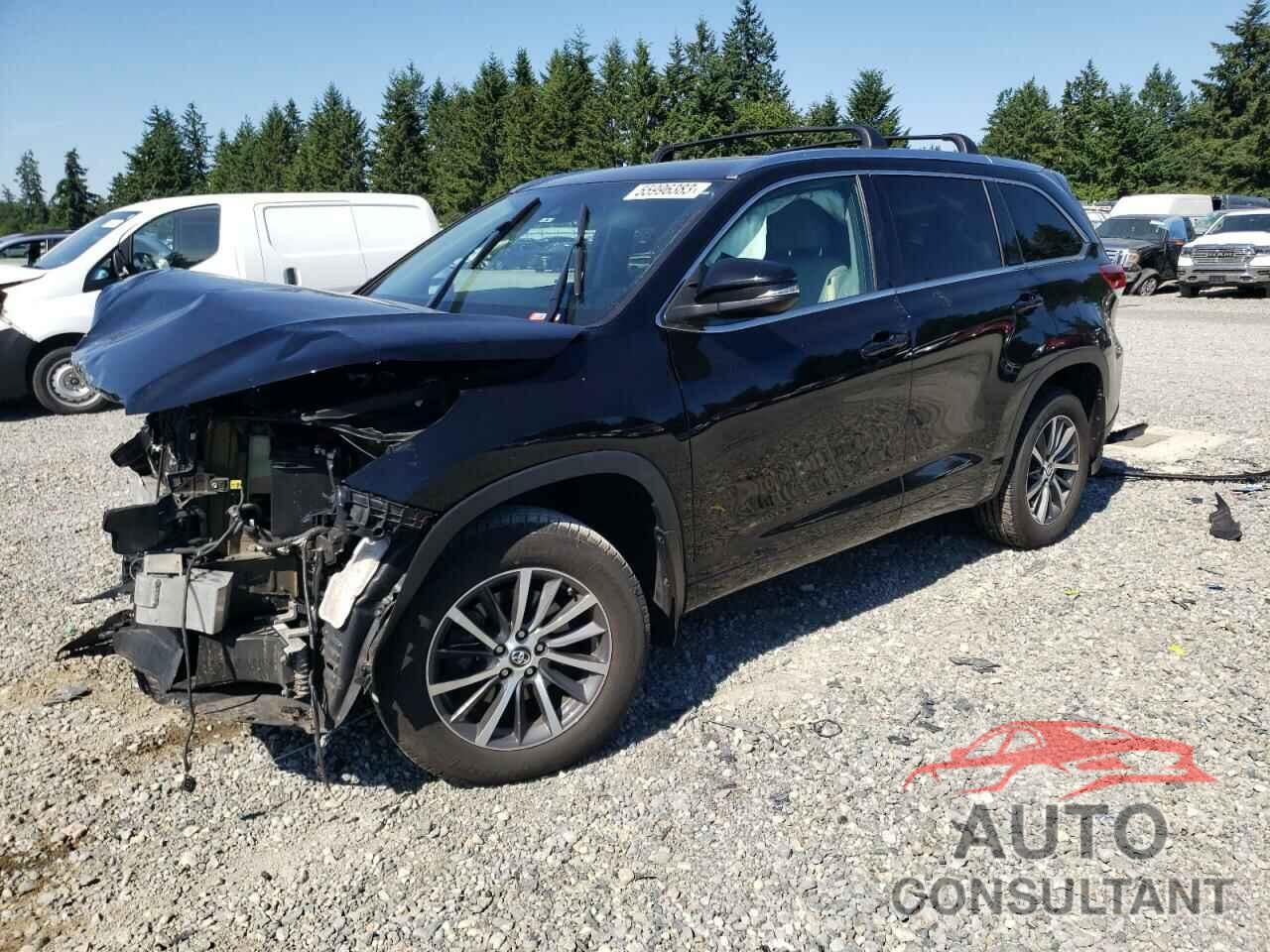 TOYOTA HIGHLANDER 2017 - 5TDJZRFH7HS403610