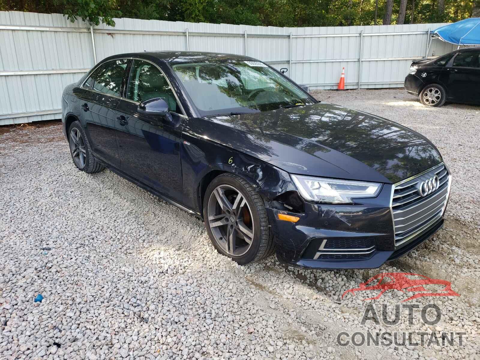 AUDI A4 2018 - WAULMAF47JA118363