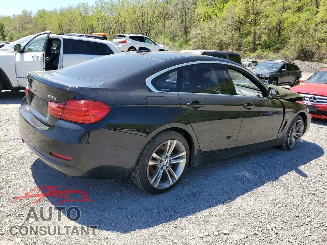 BMW 4 SERIES 2017 - WBA4F9C30HG812540