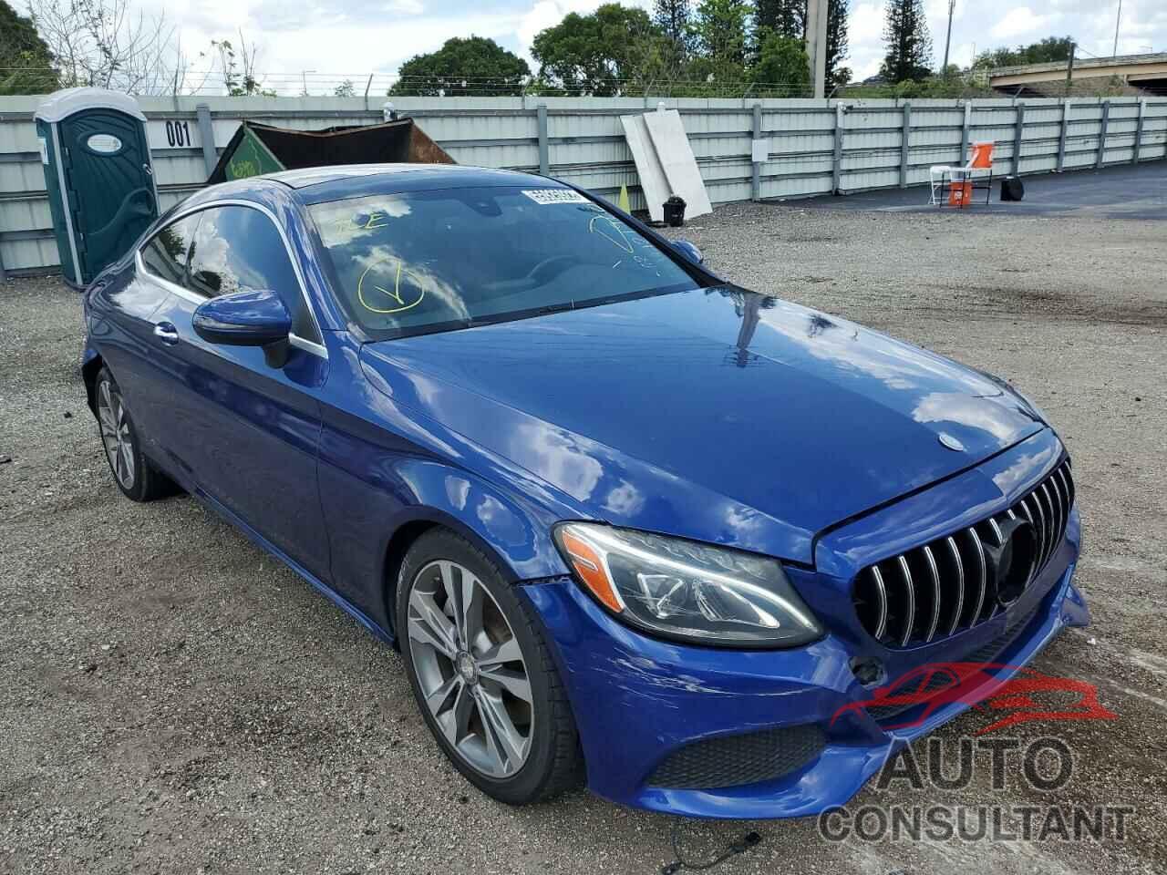 MERCEDES-BENZ C-CLASS 2017 - WDDWJ4KB4HF421960