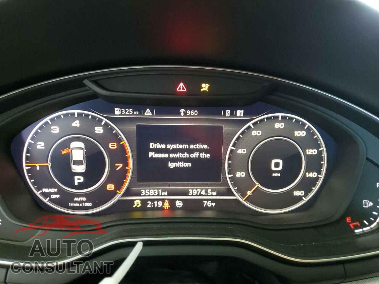 AUDI A4 2018 - WAUKMAF41JA234279