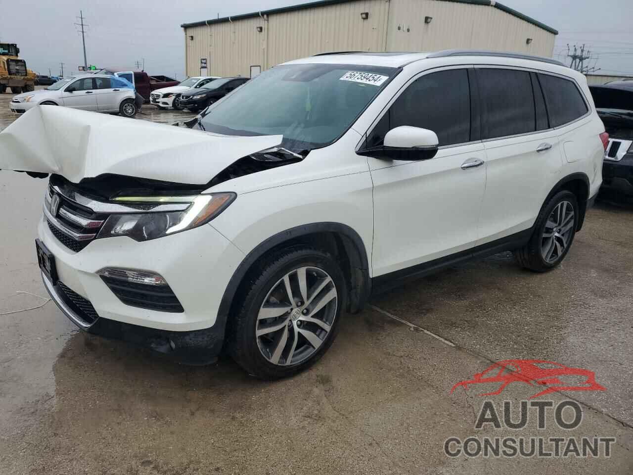 HONDA PILOT 2016 - 5FNYF5H98GB036211