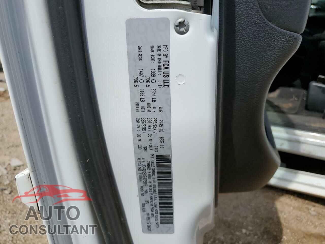DODGE CARAVAN 2017 - 2C4RDGEG5HR798751