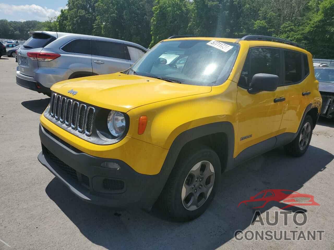 JEEP RENEGADE 2017 - ZACCJBAB1HPF13804