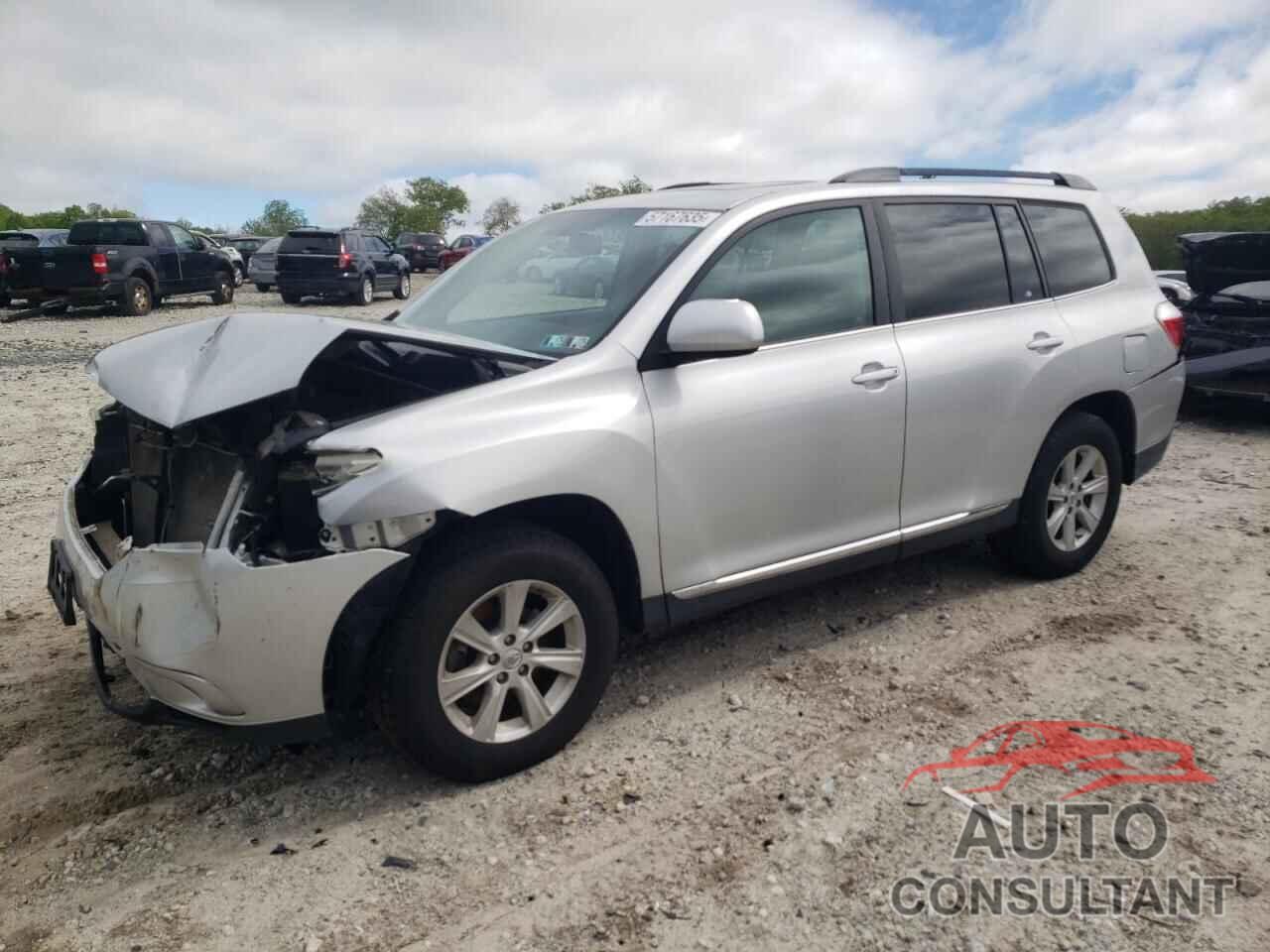 TOYOTA HIGHLANDER 2012 - 5TDBK3EH3CS156473
