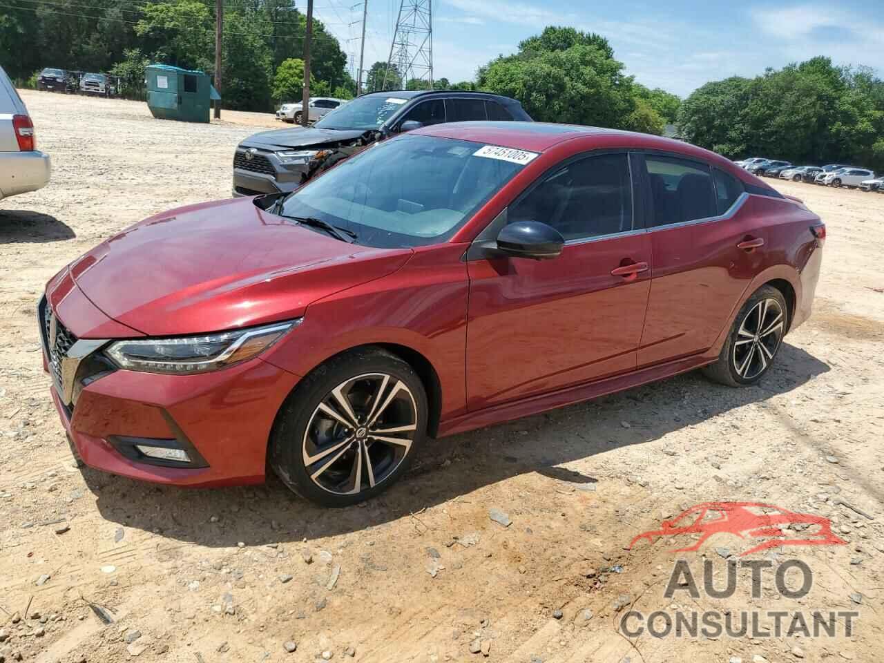 NISSAN SENTRA 2022 - 3N1AB8DV5NY221161