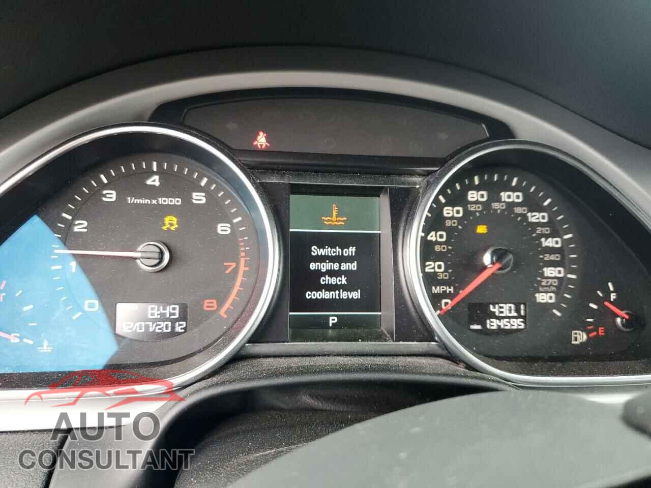 AUDI Q7 2013 - WA1DGAFE9DD012307