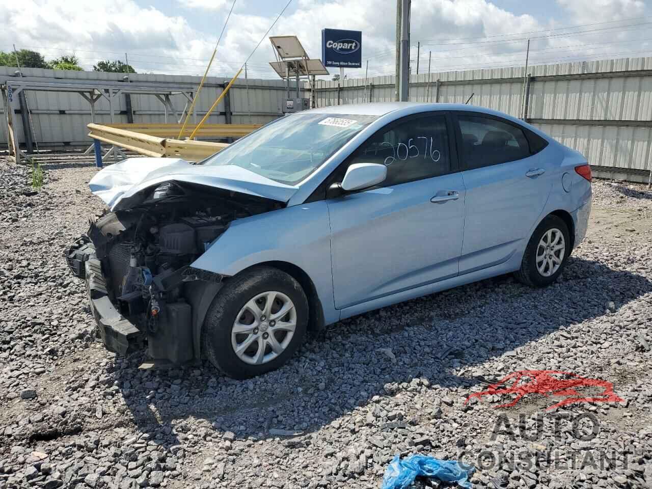HYUNDAI ACCENT 2013 - KMHCT4AE5DU326280