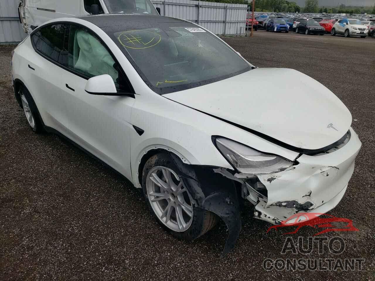 TESLA MODEL Y 2021 - 5YJYGDEE7MF186640