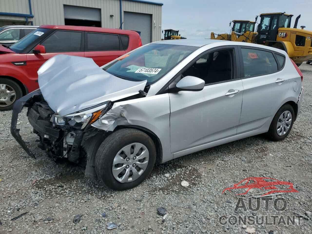 HYUNDAI ACCENT 2017 - KMHCT5AE4HU352543