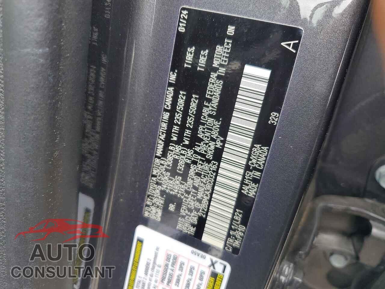 LEXUS UNKNOWN 2024 - 2T2BBMCA3RC032163