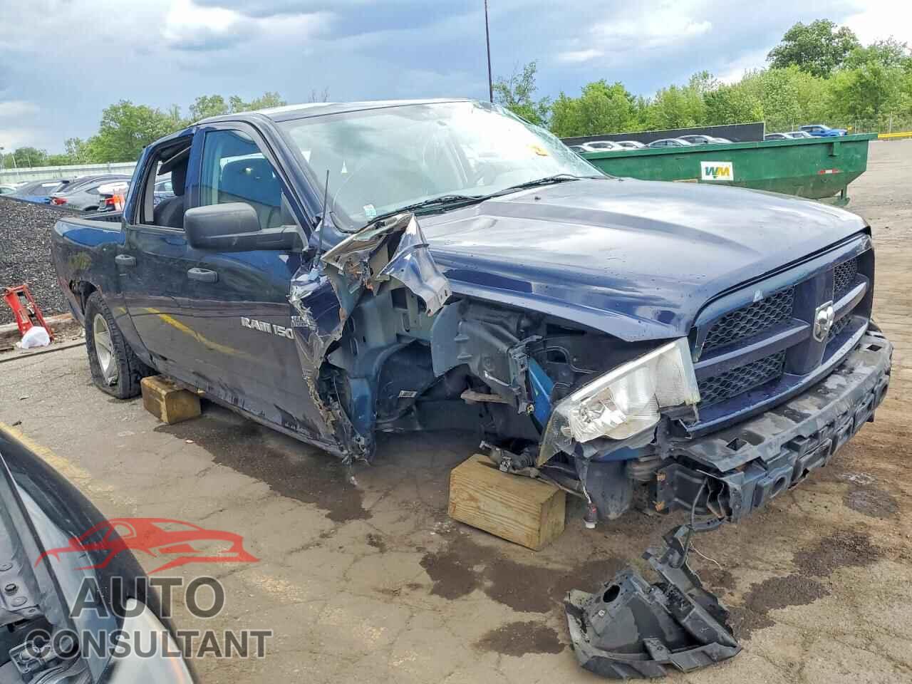 DODGE RAM 1500 2012 - 1C6RD7KT4CS242835