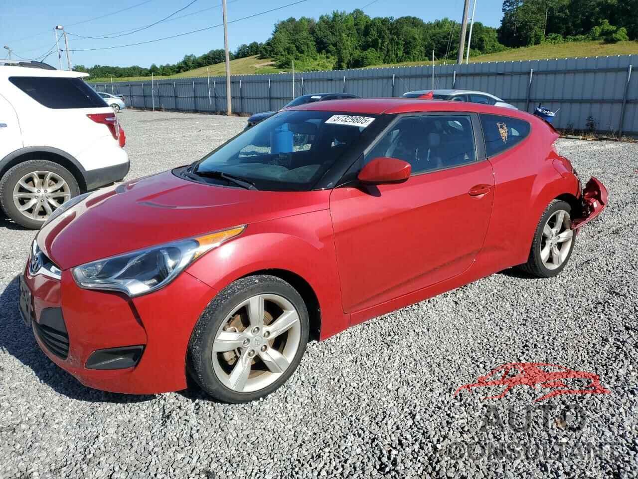HYUNDAI VELOSTER 2013 - KMHTC6AD2DU126699