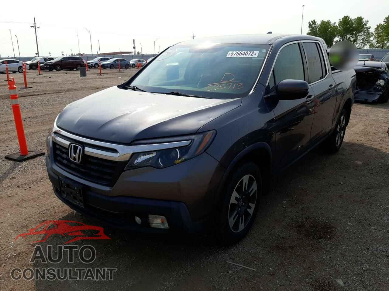 HONDA RIDGELINE 2017 - 5FPYK3F68HB025713