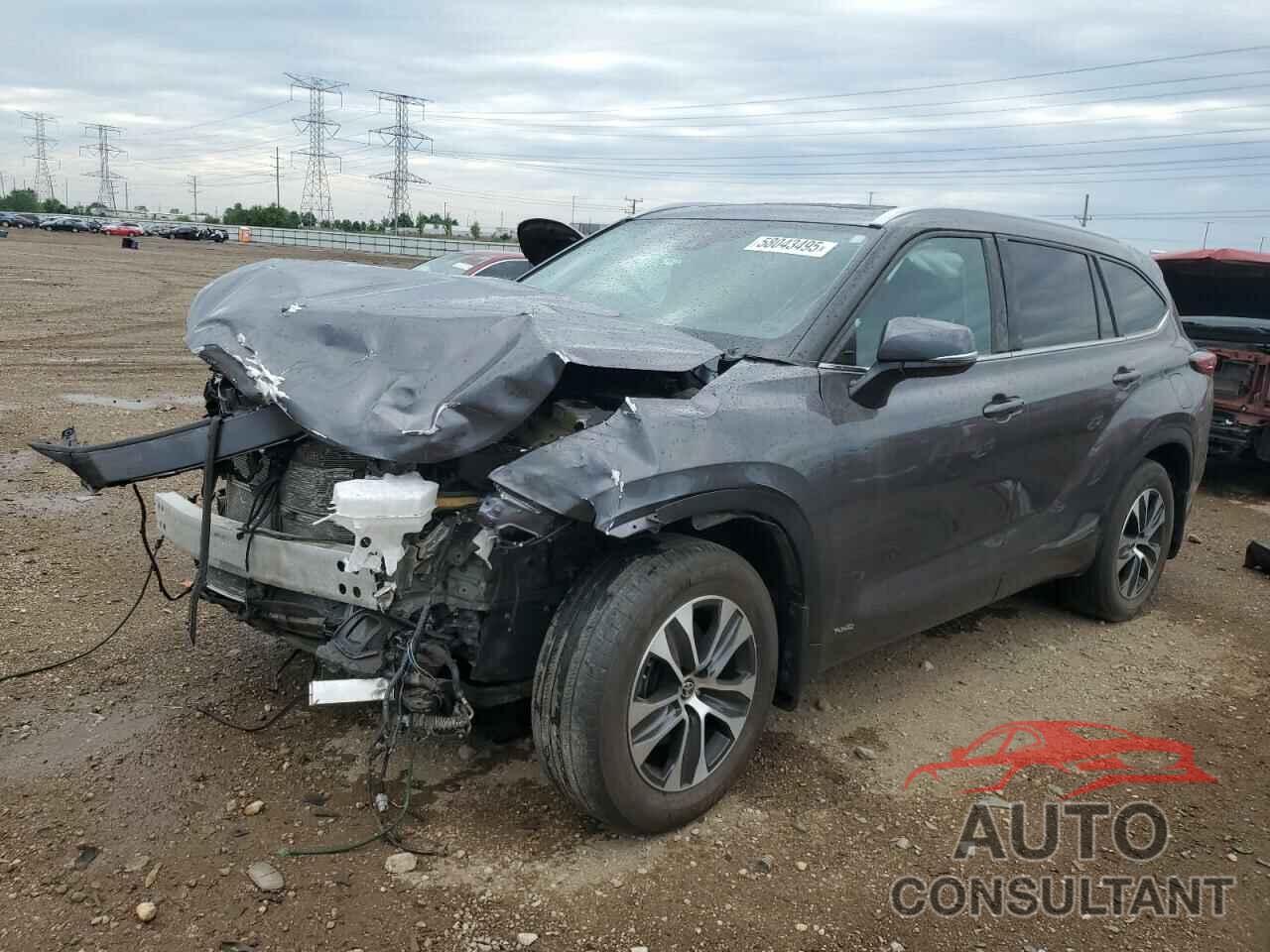 TOYOTA HIGHLANDER 2022 - 5TDGBRCH8NS541526