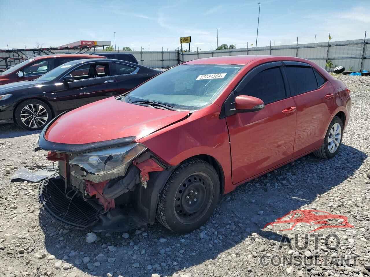TOYOTA COROLLA 2016 - 2T1BURHE3GC501112