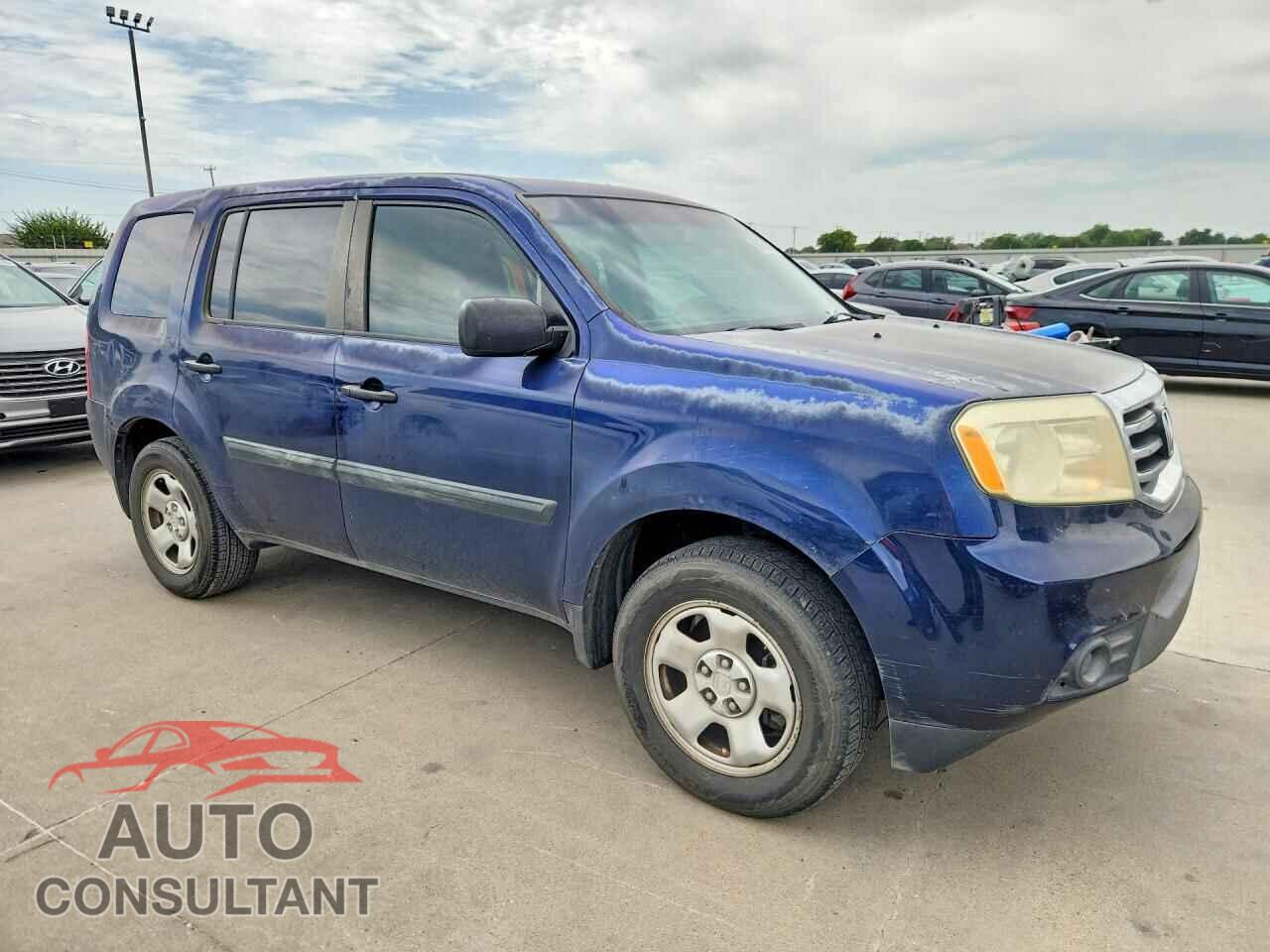 HONDA PILOT 2013 - 5FNYF3H21DB035355