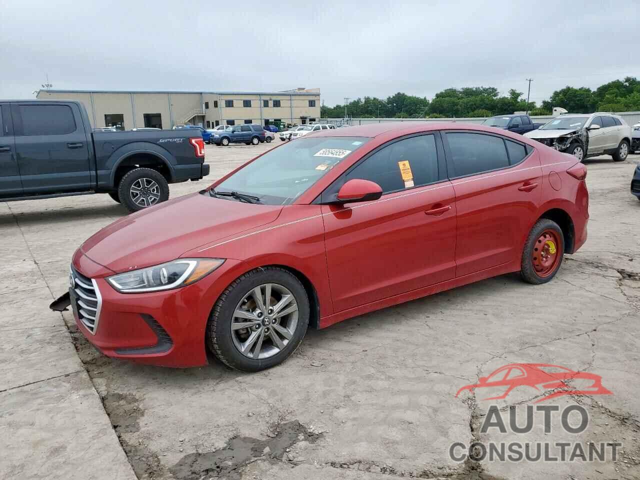 HYUNDAI ELANTRA 2017 - KMHD84LF2HU430632