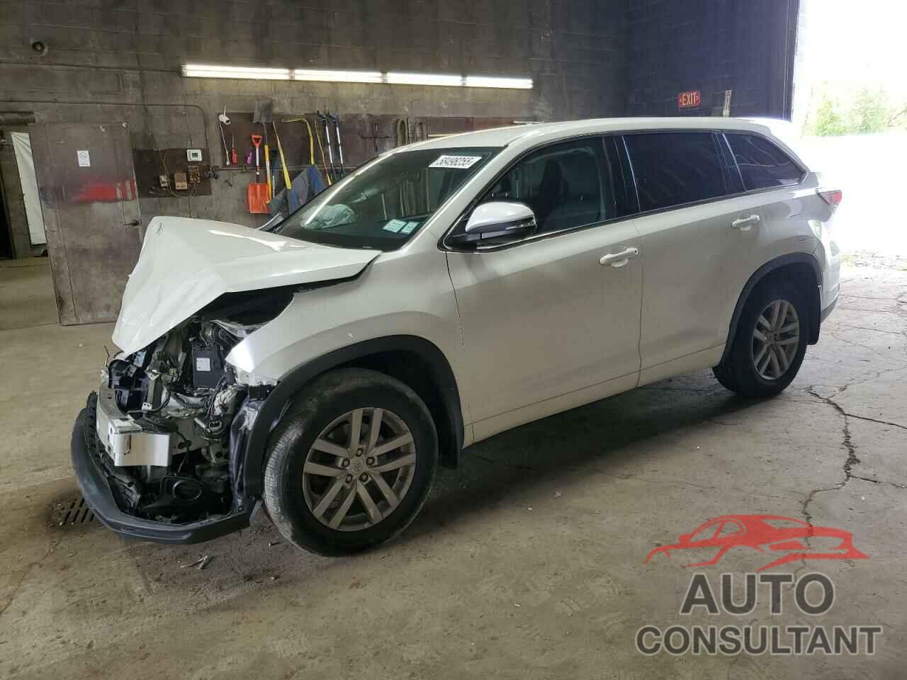 TOYOTA HIGHLANDER 2014 - 5TDBKRFH5ES012248