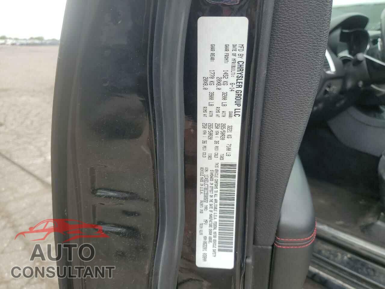 DODGE DURANGO 2014 - 1C4SDJCT8EC558922