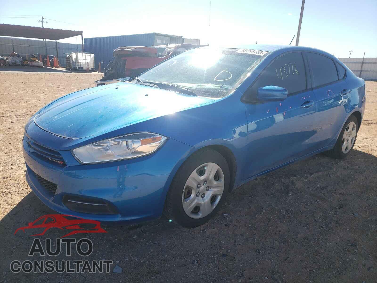 DODGE DART 2016 - 1C3CDFAA6GD540326