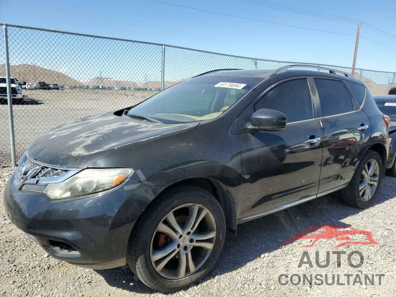 NISSAN MURANO 2011 - JN8AZ1MW9BW181148