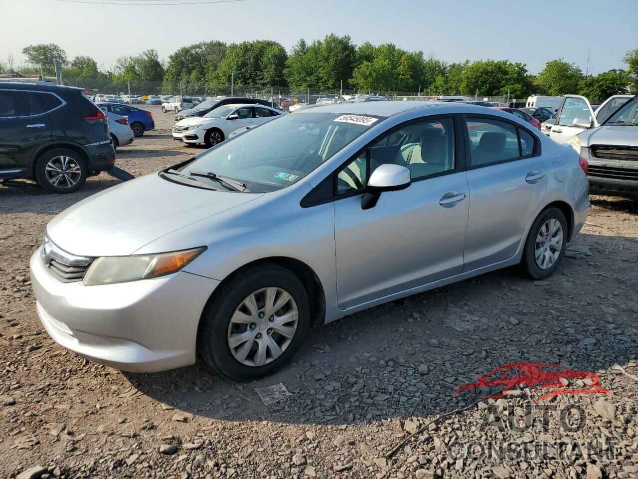HONDA CIVIC 2012 - 2HGFB2F54CH563668