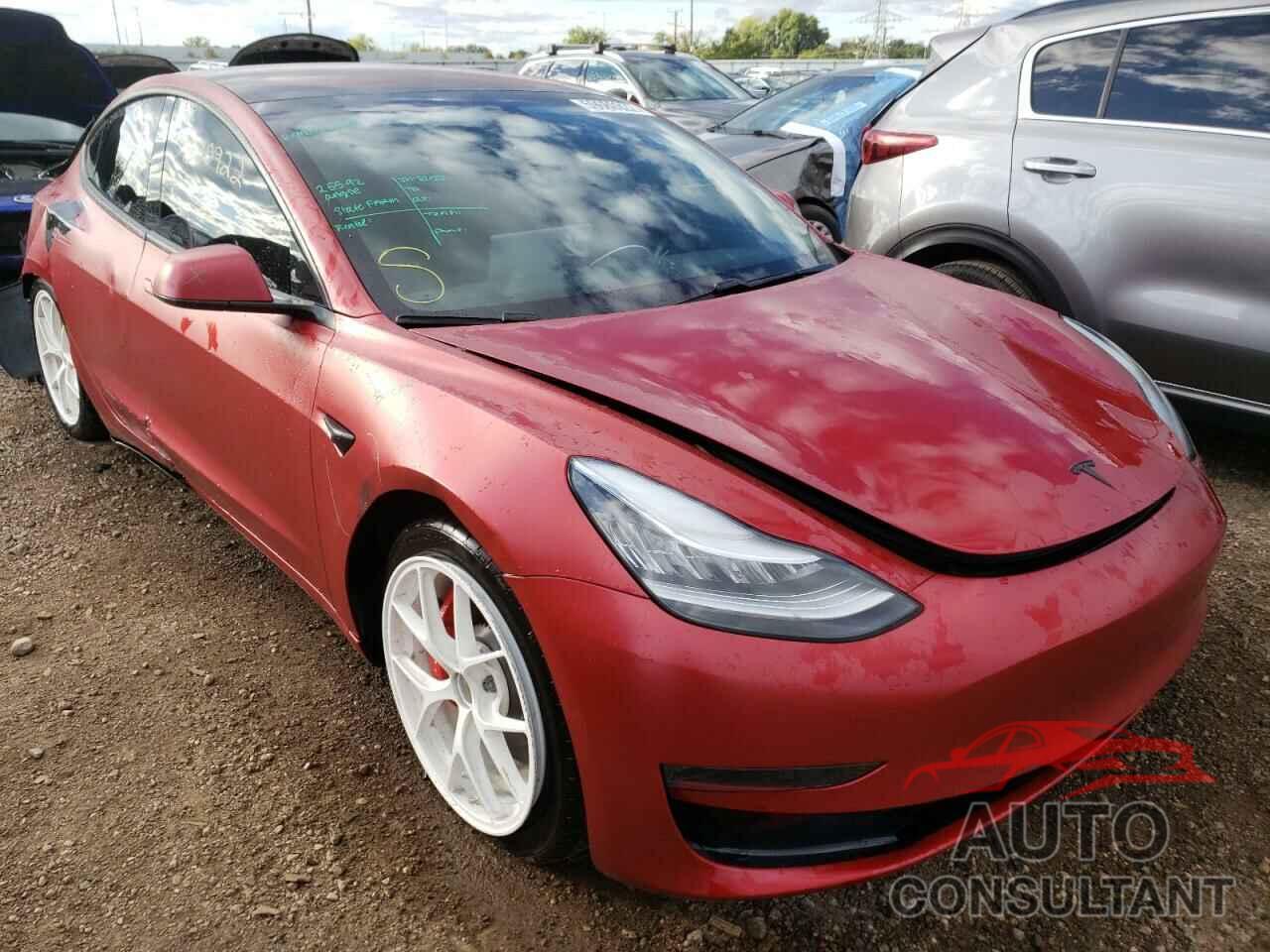 TESLA MODEL 3 2018 - 5YJ3E1EBXJF105436