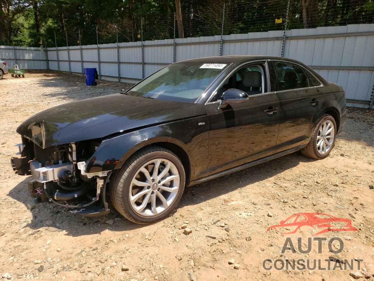 AUDI A4 2019 - WAUDNAF43KN018689