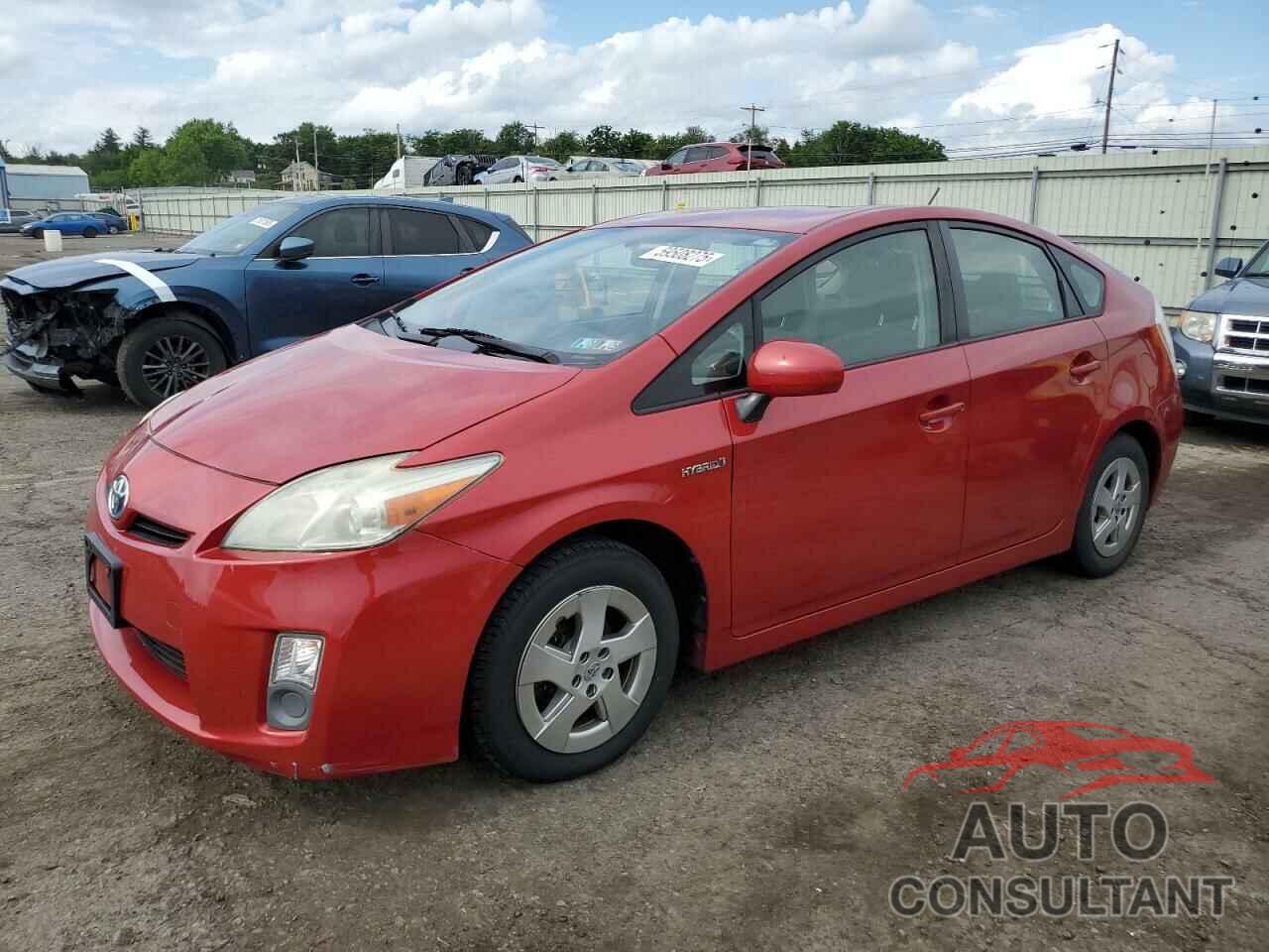 TOYOTA PRIUS 2010 - JTDKN3DUXA1167275