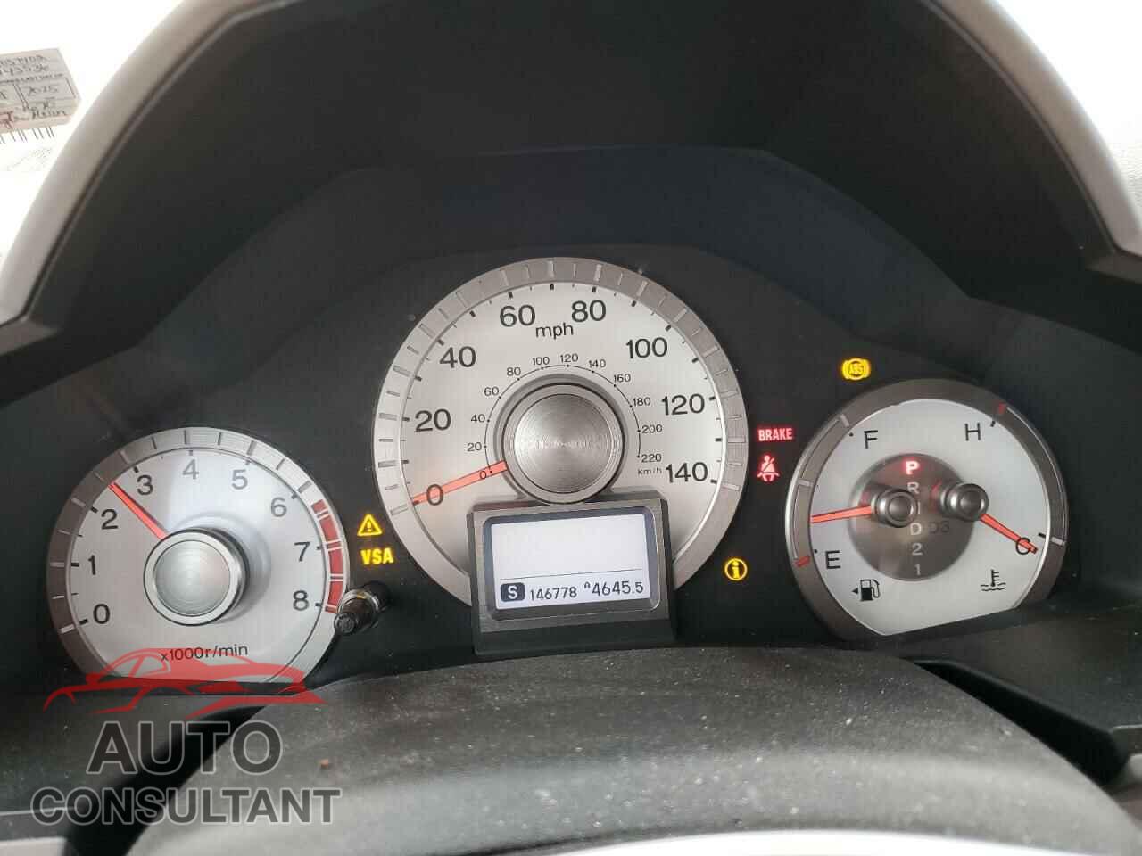 HONDA PILOT 2011 - 5FNYF4H78BB057402